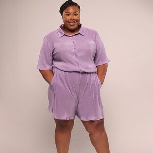 CRINKLE ME CUTE SHORTS SET